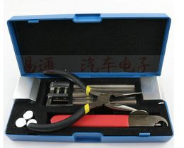 Outil professionnel de démontage de serrure HUK 12 en 1, spécial pour ouvrir et fixer la voiture, Kit d'outils de serrurier, retirer la réparation de la serrure pi321d