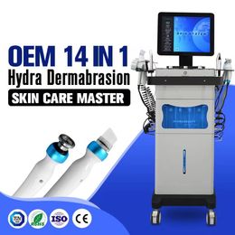 Professional 14 In 1 diamanten peeling hydro microdermabrasie zuurstofstraal aqua gezichtszorg huidverzorging reiniging hydra dermabrasie gezichtsmachine