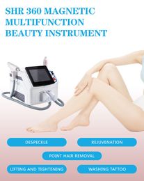 Professionele 2 in 1 IPL Magneto Ontharing Machine Nd-Yag Tattoo Verwijdering Huidverjonging Salon Schoonheid Laser Epilator