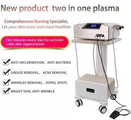 Professional 2 In 1 andere schoonheidsuitrusting Ozon Cold Plasma Pen Fibroblast Eyelid Lifting Machine Wrinkle Rimoval Removal Huid Verjonging Acne Remover Beauty Apparaat