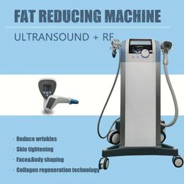 Professional 2 In 1 ultrasone RF Ultra 360 RF 360 V Lijn Face Lifting Cavitation Body Slimming Machine Hoogwaardige RF Face Lifting Machine