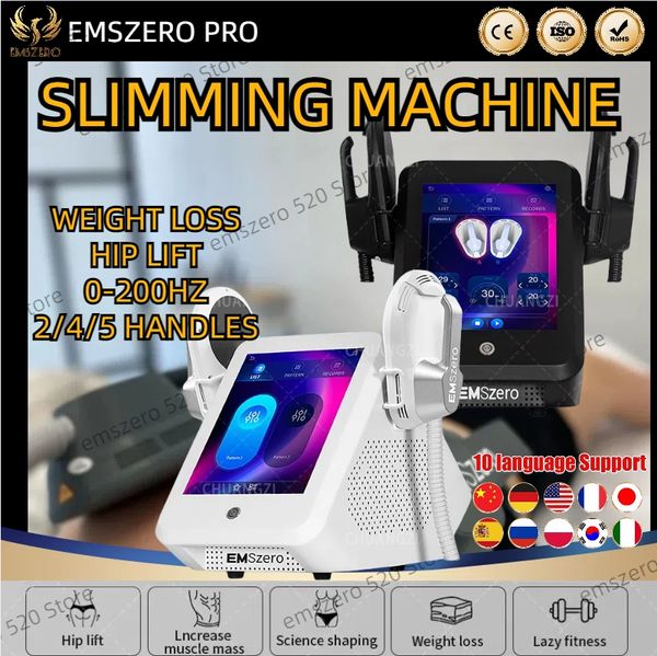 Machine professionnelle EMSzero NEO RF, 200HZ, EMS, amincissante, sculpture, HIEMT PRO, Stimulation musculaire, élimination des graisses