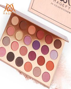 Palette de fards à paupières professionnels, 24 couleurs, longue durée, mat, scintillant, maquillage cosmétique, 9963206