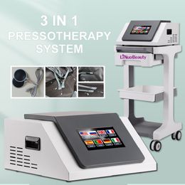 Profesional 3 en 1 Terapia de aire infrarrojo Escultura del cuerpo Slumming Presoterapia Pressoterapia Máquina de drenaje linfático Dispositivo