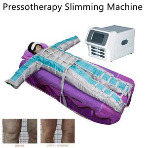 Professionele 3 in 1 lymfatische drainage Pressotherapie Slankmachine ver infrarood Verwarming Luchtdruk Massage Sauna Deken Presoterapia Body Slim Pak