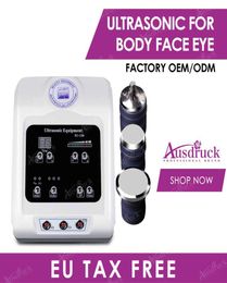 Professionnel 3 sondes échographie massage facial ultrasonore cutanage resserrement du dispositif de beauté enlèvement machine corps corps corps Eye 7373634