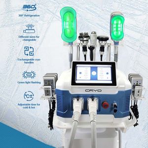 Professionele 360 ​​cryolipolyse vet bevries lipo cryo cool sculpting technisch lichaam vormgevend afslanke koelscomplage vet bevriezen radiofrequentie RF gewichtsverlies machine