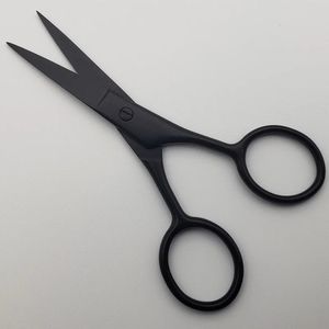 Professionele 440c 4 inch kleine haarschaar make -up neus trimmer snijden kapper makas wenkbrauw schaar kappersschaar