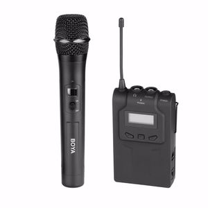 Freeshipping Professional 48 UHF Microphone Dual Channels Wireless Handheld Mic System Écran LCD pour Karaoké Party Liveshow