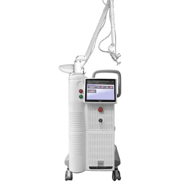 Machine laser fractionnée CO2, resserrement vaginal, cicatrice, traitement des vergetures, équipement d'élimination des rides, dispositif de beauté CO2, rajeunissement de la peau, utilisation en salon