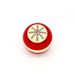 Boule de queue de billard professionnelle, 572mm, 525mm, blanc, rouge, entraînement, Snooker, 240315