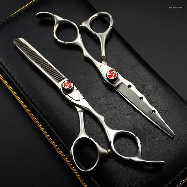 Profesional 6 '' JP 440c Acero Corte mate Tijeras para el cabello Corte de pelo Adelgazamiento Barbero Makas Tijeras de corte Herramientas Peluquería