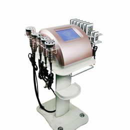 6 in 1 ultrasone cavitatie afslankende machine lipolaser rf vacuümmassge lipo laser gewicht rimpel verwijderen huidverzorging schoonheid apparatuur