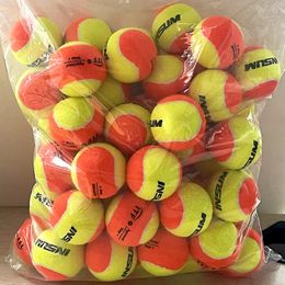 Professionnel 60 pièces balles d'entraînement de balle de Tennis de plage jeunesse adulte 50% balles de Tennis de Padel d'entraînement de Match de pression Standard 240227