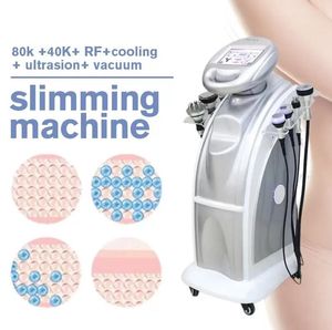 Profesional 7 en 1 Adelgazante 80K Cavitación Ultrasónica Lipo Vacío Cavitación Pérdida Peso Rf Radiofrecuencia Celulitis Reducir Máquina de belleza Con aprobación CE