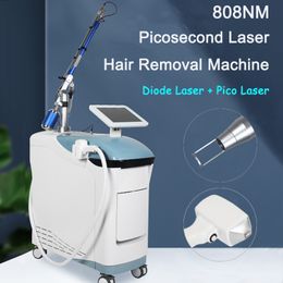 Pico Laser Picoseconde Tatouage Enlèvement Laser Pigmentation Acné Traitement des Cicatrices 808 Didoe Laser Épilateur Indolore Rajeunissement de la Peau Équipement de Beauté