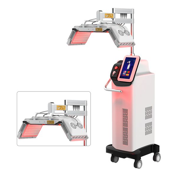 Máquina de terapia de tratamiento de acné profesional 6 colores Clase médica Máquina de fotones LED Cara Dinámica pdt máscara facial LED Rejuvenecimiento de la piel Terapia de luz LED