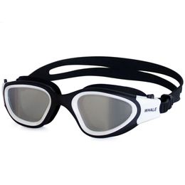 Lente de protección UV de UV de adultos para adultos para adultos Mujeres gafas de natación gafas impermeables de silicona ajustable gafas de natación en la piscina 240518
