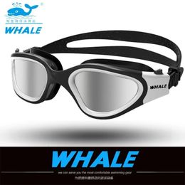 Adulte professionnel ANTIFOG UV Protection Lens Men Femmes Swimming Goggles 240416
