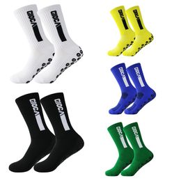 Chaussettes de football anti-dérapantes professionnelles Basket-ball respirant fitness GYM Compression Circulation Chaussettes de football adultes