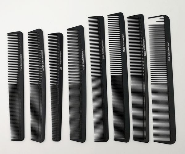 Peignes de coiffure antistatiques Barber Hair Cutting Brush Pro Salon Styling Tool