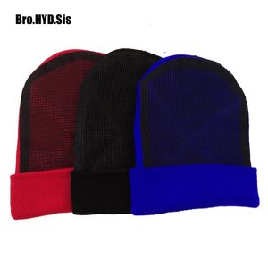 Professionnel Bboy Headspin Bonnets Tricoté Spin Chapeau Breaking Dance Spinhead Beanie Breakins Cap Noir Goutte 240103