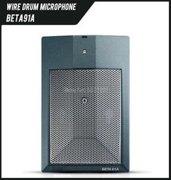 Beta 91 Beta91a Bass Kick Drum Drum Microphone Condenser Wire Bourny Instrument microfone microphones9164698