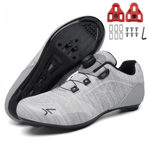 Professionele grote fietsschoenen Heren Ultralicht ademende mountainbikeschoenen Zelfblokkerende races racefiets SPD Sports schoenen 240313