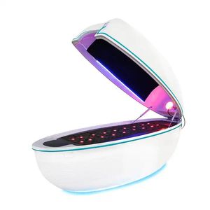 Professionnel Bioénergie Résonance Détox Sauna Spa Dôme Massage Infrarouge Lointain Spa Capsule Centre de Beauté Lumière LED Ion Négatif FIR Dispositif de Thérapie à l'Ozone