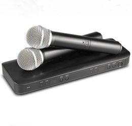 Microphone professionnel sans fil BLX288 UHF, système de karaoké, double émetteur portable, micro pour scène DJ KTV6791658