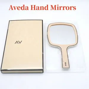 Aveda merk compacte spiegels voor meid handspiegel ins stijl originele spiegel met cadeaubon bruid cadeau luxe spiegels topkwaliteit ontwerper mooie kleur 13*23 cm maat