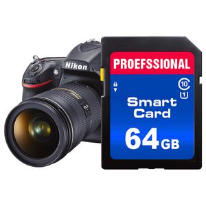Tarjeta de memoria de cámara profesional 128GB 64GB 32GB 16GB 256GB 512GB Tarjeta SD Class10 Tarjeta C10 UHS-I para cámara DSLR