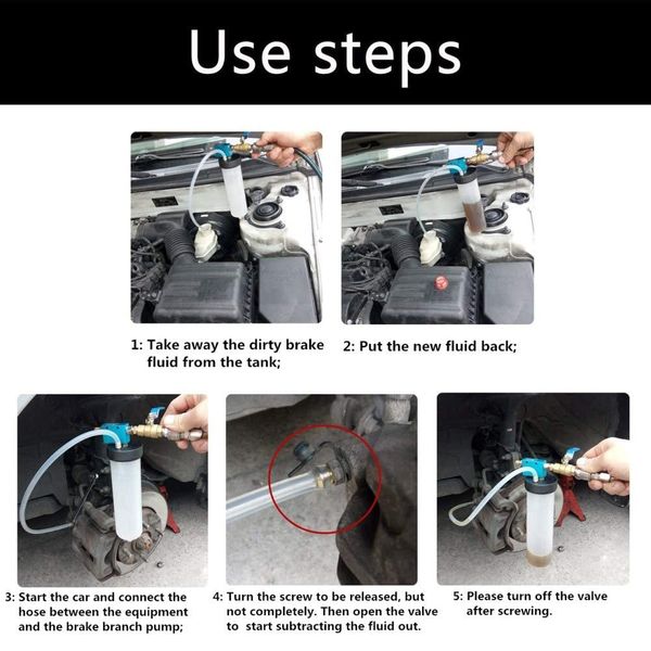 Extracteur d'huile de liquide de frein de caractéristique de voiture