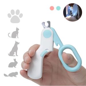 Professional Cat Nail Clipper Cutter With LED Light Scissors Suit For Dog Grooming Tool Trimmer Pet Nail Clippers