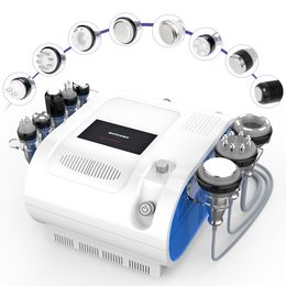 Professionele Cavitatie Vacuüm Bipolaire RF Huidverstrakking Heet Koud Hamer Microcurrent 3 MHz Ultrasoon Facial Massager Vetverlies