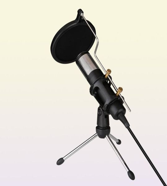 Microphone à condensateur professionnel enregistrement en Studio Microphone USB micro karaoké avec support pour ordinateur portable PC5506014