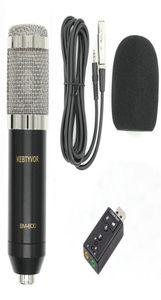 Condenseur professionnel O 3,5 mm Wired BM800 Studio Microphone Vocal Enregistrement KTV Karaoke Microphone Mic pour ordinateur9718059