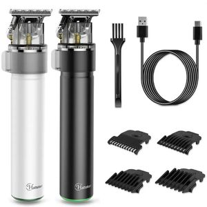 Professional Corded Cordless Can Be Zero Gapped Hair Trimmer For Men Electric Hair Clipper Beard Rechargeable Hair Cutter 231221