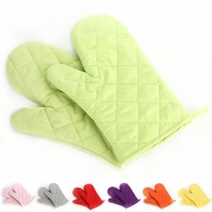 Professionele katoenen oven MITT Warmtebestendige resistent beschermer Keuken Kookpotten Holderhandschoen Keuken Bakeware Supplies