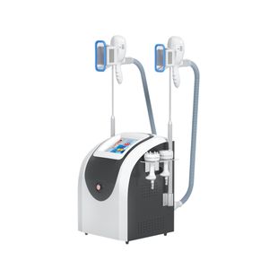 Dispositif professionnel de cryolipolyse à deux poignées/prix de la machine de cryolipolyse portable/machine amincissante par Cavitation