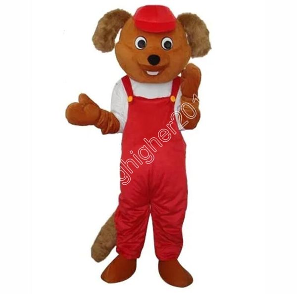 Profesional personalizado oso castor rata mascota disfraz personaje mascota ropa Navidad Halloween fiesta vestido de lujo