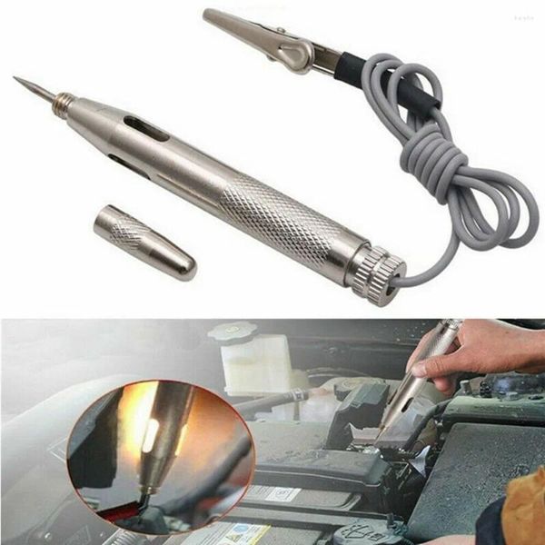 Professionnel DC 6V 12V 24V système d'éclairage Test sonde lampe continuité voiture électronique tension Circuit testeur cuivre outil de Diagnostic