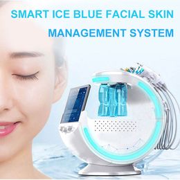 Machine faciale professionnelle de nettoyage en profondeur/machine de beauté multifonction/équipement de salon de beauté faciale RF Hydro Dermabrasion avec analyseur de peau