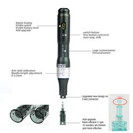 Professionele dermapen 12 Naalden Micro Needling Dr Pen Ultima A1 A1 A1 Wireless Microneedling Derma Pen Face Care Devices