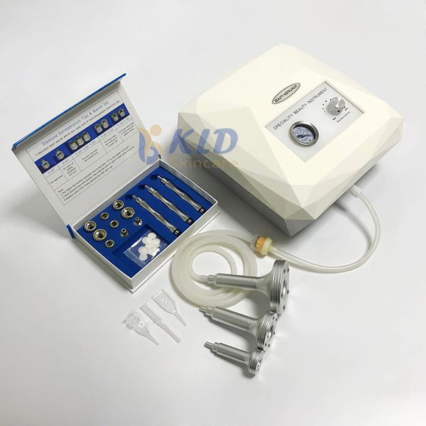 Machine de pelage de la microdermabrasion de diamant professionnel, de rajeunissement de la peau, nettoyage de levage de visage et dépose noire, masseur de corps à vide sous vide