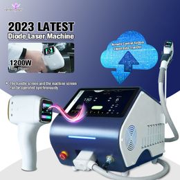 Professionele diode ontharingmachine Volledige lichaam Laser gezichtslaser ontharing ijs pijn relif