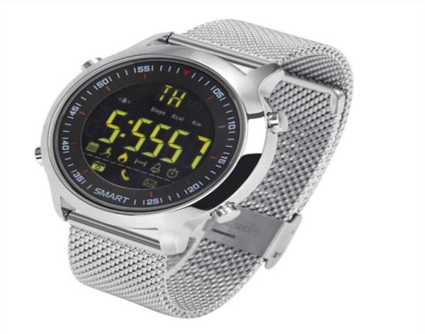 Montre intelligente de plongée professionnelle en acier IP68 hommes femmes Reloj montre intelligente de Sport intelligente adaptée pour AppleXiaomiHuawei PK IWO 8Q886128901947544