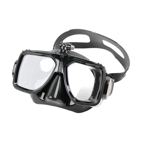 Máscaras de buceo de buceo de buceo con gafas de gafas de gafas de gopro gopro titular de la cámara del equipo de pesca de natación