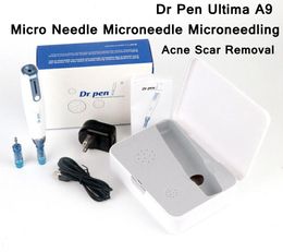 Accessoires onderdelen DR Pen A9 Microneedle System Wireless Auto Electric Microneedle Roller MTS Dermastamp Permanente Microblading Tattoo naalden Acne litteken verwijdering