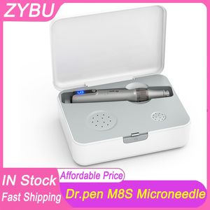 Professionnel Dr.pen M8S Microneedling Soins de la peau Machine de beauté Dermapen MTS Outil Facial Mesotherpay Derma Dr Pen Croissance des cheveux Anti-reflux Aiguilles Cartouches